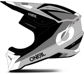 O'Neal Casco de Cross  1SRS Stream Negro-Gris