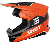 Shot Race Gear Casco de Cross Shot Furious Bolt Naranja