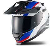 Nexx Casco Adventure  Y.Travl Quest Blanco-Azul-Rojo