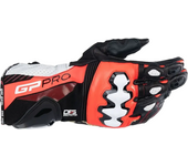 Alpinestars Guantes de Moto  GP Pro R4 Negro-Rojo Flúor-Blanco