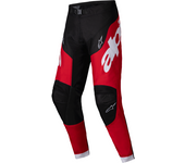 Alpinestars Pantalones de Cross  Racer Veil Negro-Rojo Intenso