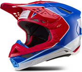 Alpinestars Casco de Cross  Supertech S-M10 Aeon Rojo-Azul