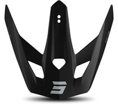 Shot Race Gear Visera Casco de Cross Shot Jump Solid Negro Mate