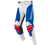 Alpinestars Pantalones de Cross  Honda Racer Iconic Blanco-Azul Brillante-Rojo Brillante