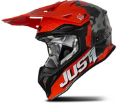 Just1 Casco de Cross  J39 Naranja Fluo-Camuflaje