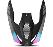 Shot Race Gear Visera de Casco de Cross Shot Furious Mirage Azul-Rosa Mate