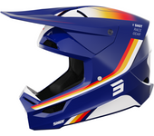 Shot Race Gear Casco de Cross Shot Furious Aim Azul