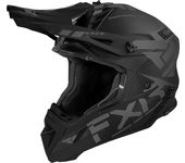 FXR Casco de Cross  Helium Prime Fidlock Negro