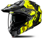 HJC Casco Adventure  I80 Roki Negro-Amarillo