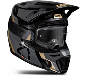 Leatt Casco de Cross  Moto 8.5 con Gafas Negro