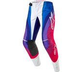 Alpinestars Pantalones de Cross  Racer Pneuma Azul-Rojo Marte-Blanco