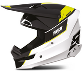 Shot Race Gear Casco de Cross Shot Furious Scope Amarillo Neón Brillante