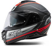 O'Neal Casco Adventure  M-SRS String Negro-Gris-Rojo