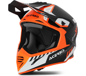 Acerbis Casco de Cross  X-Track Naranja Flúor-Negro
