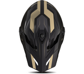 Shot Race Gear Pico de Casco Shot Trek Rally Negro-Arena Brillante