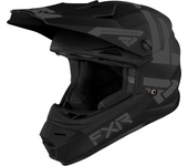 FXR Casco de Cross Niño  Legion QRS Negro