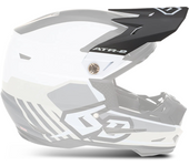 6D Visera de Casco Niño  ATR-2Y Target Blanco
