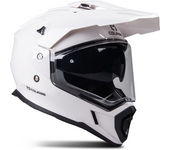 Course Casco Adventure  Drift Blanco Brillante