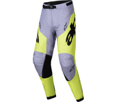 Alpinestars Pantalones de Cross  Racer Veil Gris-Amarillo Flúor