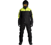 JETHWEAR Chaqueta de Nieve Aislada  Crisp S.A.F.E Negro-Verde