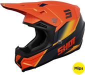 Shot Race Gear Casco de Cross Shot Core Honor Naranja