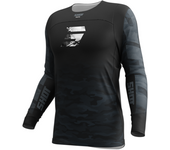 Shot Race Gear Camiseta de Cross Shot Contact Tactic Negro-Gris