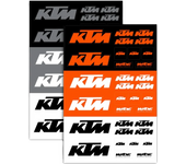 WideOpenGraphix Hoja Pegatinas WideOpen KTM