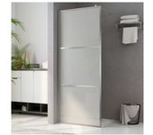 vidaXL Mampara De Ducha Accesible Vidrio Esg Esmerilado 100x195 Cm