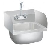 vidaXL Fregadero Lavamanos Comercial Con Grifo De Acero Inoxidable