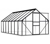 vidaXL Invernadero Con Estructura Base Aluminio Gris Antracita 8.17 M²