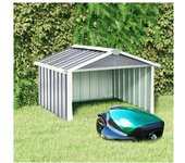vidaXL Cobertizo Para Cortacésped Acero Galvanizado Gris 92x97x63 Cm