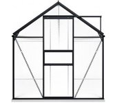 vidaXL Invernadero Con Estructura Base Aluminio Gris Antracita 9.31 M²