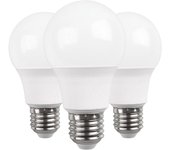 Pack 3 Bombillas LED Estándar E27 9W Equi.60W 806lm 15000H Primer Leader