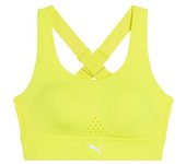 Sujetador deportivo de running puma pwrbreathe run mujer amarillo