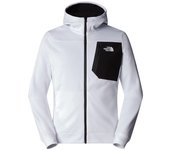Chaqueta de montaña the north face ma fz fleece tnf blanco hombre