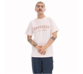 Camiseta converse classic fit all star single screen print blanco