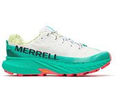 Zapatillas de trail merrell agility peak 5 hombre blanco/turquesa