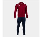 Chándal de fútbol joma championship vii burdeos blancomarino niño