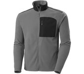 Forro polar de montaña helly hansen daybreaker blockc gris hombre