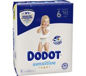Dodot Pañales Sensitive 6 +13 kg (32 unidades)