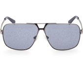 GUESS GU00070 Gafas, Matte Gunmetal, 61/11/140 para Hombre