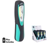 Linterna de trabajo foton encendido cob c/gancho girat.e iman 300lm 20x6x3cm 3xaa incluid