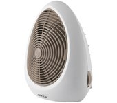 Termoventilador elect.perugia 2000w blanco/beis termost.reg. 2potencias 3funciones sist.seguridad 30,5x27x16cm