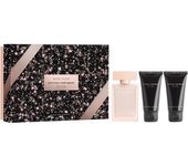 Set narciso rodriguez: for her musc nude, eau de parfum, for women, 50 ml + for her musc nude, hydrating, body lotion, 50 ml + for her musc nude, cleansing, shower gel, all over the body, for all skin types, 50 ml