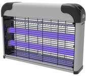 Mata insectos electrico diablo 20w 2xuv c/cadena alcance40m2 26,6x38,6x8,5cm facil de limpiar