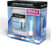 Neutrogena Rutina Hydro Boost, pack con Gel de Agua Hidratante Facial (50 ml) y Contorno de Ojos Antifatiga (15 ml), set de regalo para una hidratación intensa 24 horas con Ácido Hialurónico