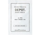 Depot, 300 hair stylings no. 304, botanical, hair styling gel, for styling, strong hold, 10 ml