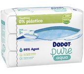 Dodot Toallitas Aqua Plastic Free 3x48 (144uds.)