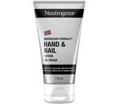 Neutrogena Fórmula Noruega Hand & Nail Crema de Manos y Uñas (1 x 75 ml), crema de manos reparadora con pantenol, crema para suavizar las cutículas y fortalecer las uñas