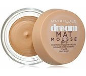 Maybelline New York Base de maquillaje Dream Mat Mousse 48 Beige Ensoleillé, Juego de 3 (3 x 18ml)